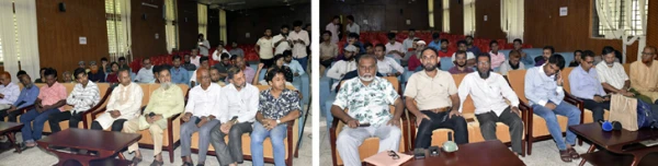 নোবিপ্রবি উপাচার্যের সঙ্গে সাংবাদিকদের মতবিনিময়